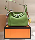 Green Leather Shoulder Bag