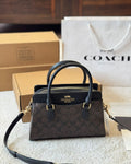 Small Structured Top Handle Bag