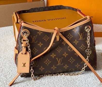 Monogram Handbag with Chain Strap