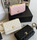 Quilted Mini Crossbody Bag – Elegant Chain Purse