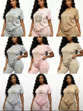 Women’s Casual Graphic 2-Piece Shorts Set