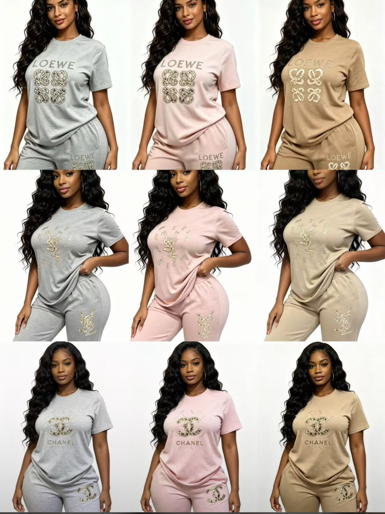 Women’s Casual Graphic 2-Piece Shorts Set