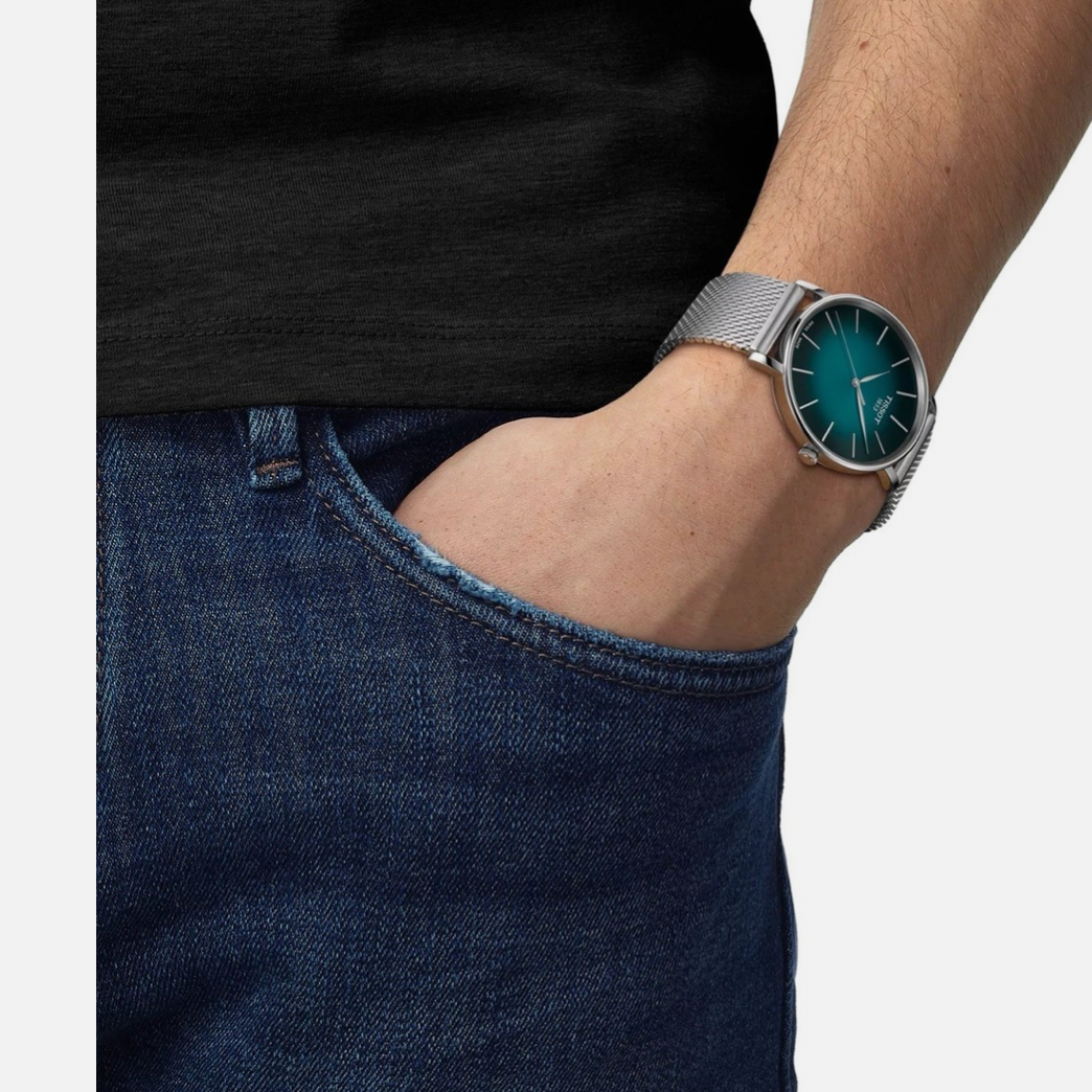 Elegant Stainless Steel Mesh Watch
